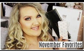 NOVEMBER BEAUTY FAVORITES | 2017