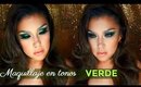 Maquillaje en VERDE / GREEM makeup tutorial| auroramakeup