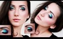 Wakacyjne Ombre eyes   kosmetykomania   Makijaż kolorowy dla zielonookiej