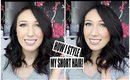 How I Style My Short Hair! | Chloe Luckin