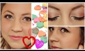 Golden Blush ♡  A Valentine's Inspired Makeup Look ♡