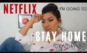 "I'm going to stay home on Valentine's Day!" Makeup Look