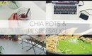 Chia Pots & Pesto Sauce | #JessicaVlogsJuly