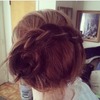 Inverse braid into a bun