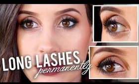 How I Grew Out My Eyelashes PERMANENTLY