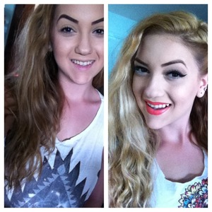 Should I keep my blonde hair or should I go back to light brown. I can't decide 