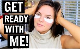 Get Ready With Me! Fresh Face & Easy Curls | Casey Holmes