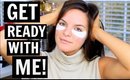 Get Ready With Me! Fresh Face & Easy Curls | Casey Holmes