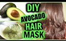 DIY AVOCADO HAIR MASK! │ For Hair Growth, Softer Hair, Dry Damaged Hair + RESULTS