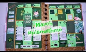 Plan With Me! Classic Happy Planner | Week of St Patrick's Day March 11-17