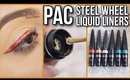 PAC Steel Wheel Liquid Liners | Swatches & Review | Stacey Castanha