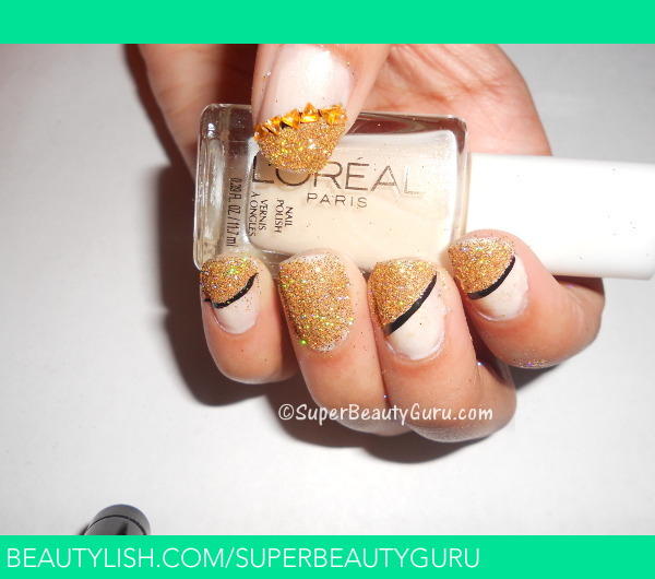 Loose Glitter On Nails, Camille J.'s (OffbeatLook) Photo