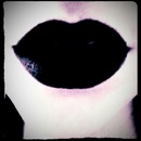 gothic black lips 