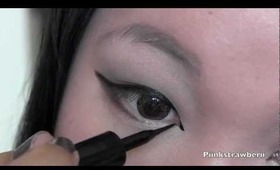 (o◕ฺω◕ฺ)♦♫⁺♦ Drug Store Gyaru Eye Make Tutorial ❤