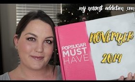 POPSUGAR Must Have Box Unboxing November 2014 | My Newest Addiction