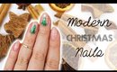 Minimalistic & Modern Christmas Nails | 2015♡