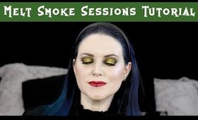 Melt Smoke Sessions Tutorial for Hooded Eyes | vegan eyeshadow @phyrra