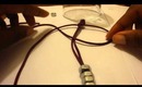 DIY Hex Nut Bracelet / Macramé Square Knot Bracelet