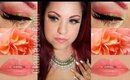 Peaches & Cream Summer Makeup Tutorial * Melocoton & Crema Maquillaje De Ojos
