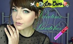 LIME CRIME Velvetine Swatches