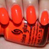 China Glaze Orange Knockout