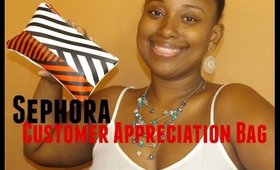 Sephora Customer Appreciation Bag HAUL || Vicariously Me