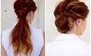 Pony to Side bun (Day to Night) Hair How-to