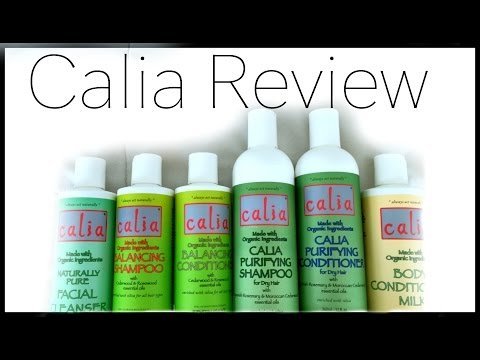 Calia Haul Review Natural Haircare Skincare Lisa R Video