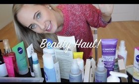 Beauty Haul Part One! Haircare, Skincare & more!