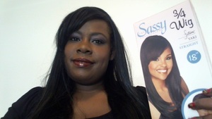 The Sassy Collection 3/4 wig in yaki straight.....love this!!