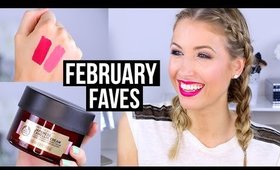 FEBRUARY FAVORITES 2016 || New Makeup & Skincare I'm Loving!