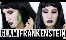 Glam FRANKENSTEIN HALLOWEEN Makeup Tutorial | JamiePaigeBeauty