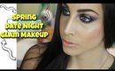 Spring Date Night Makeup | Glam Glitter Tutorial