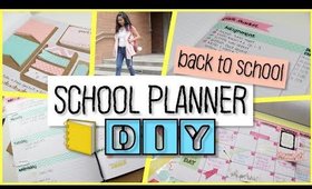 School Notebook Planner DIY - Back to School 2016 #SCHOOLSIMPLIFIED