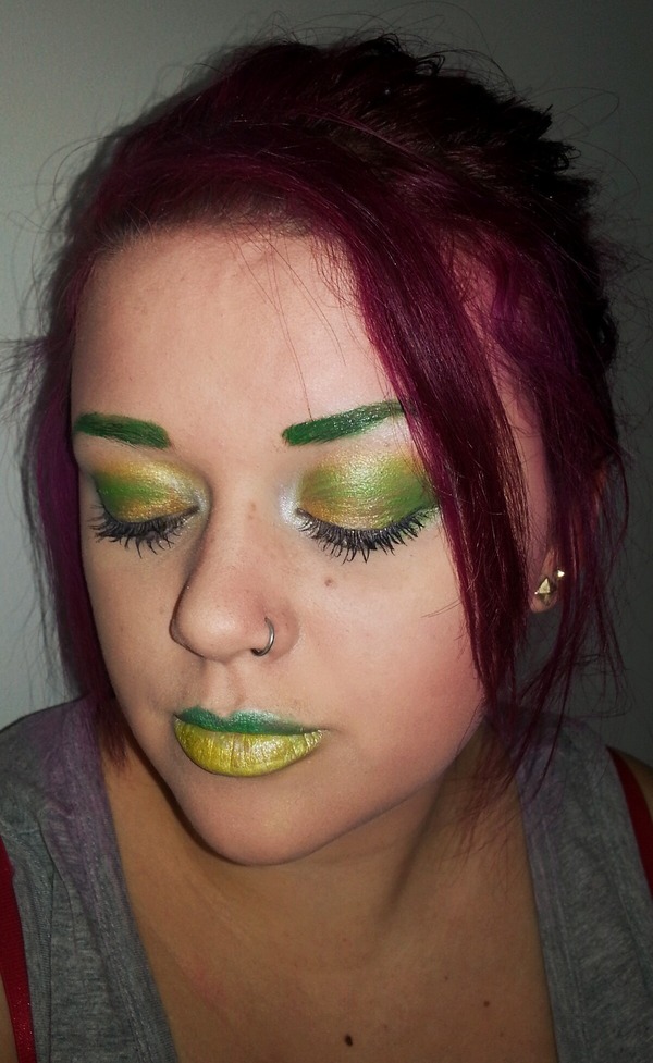 Australia Day Inspired Makeup - Using Face Paint Palette | Paige M.'s ...