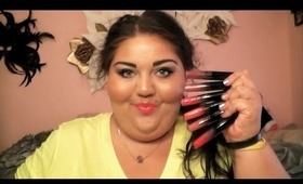 RIMMEL SHOW OFF/APOCALIPS LIP LAQUERS REVIEW + SWATCHES | HD