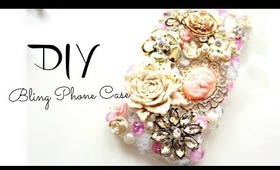 DIY Cute Bling Deco Phone case