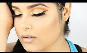 Gold Champagne Summer Glam Tutorial