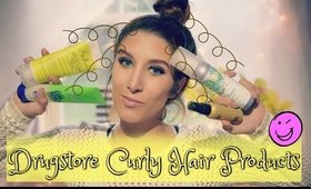 Drugstore Products for CURLY, FRIZZY Hair | Affordable Haircare