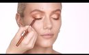 How To Make Blue Eyes POP With Copper Eyeshadow & Metallic Eyeliner | Charlotte Tilbury