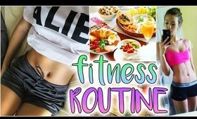 MY FITNESS ROUTINE | Diet & Exercise 2016