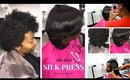 Silk Press on EXTREMELY  thick hair! Did i give her heat damage??!!!