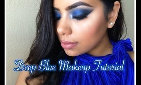 Deep Blue Makeup Tutorial