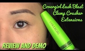 Covergirl Clump Crusher Extensions Review and Demo | FromBrainsToBeauty