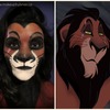 Scar - Lion King- Makeup Transformation
