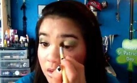 St. Patrick's Day Makeup Tu-tu-tutorial: Pot of Gold