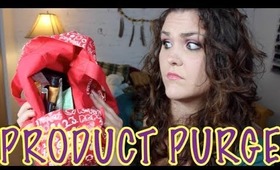 Product Purge!! Used Up, Expired, Makeup that Needs to GO!!