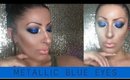 Metallic Blue Eyes | Makeup Look