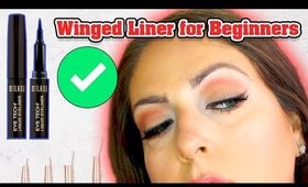 HOW TO:  WINGED LINER FOR BEGINNERS | FROM A TRUE BEGINNER