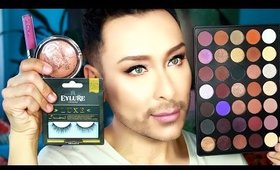 Fall Winter Drugstore Makeup Glam Tutorial Get Ready With Me - mathias4makeup